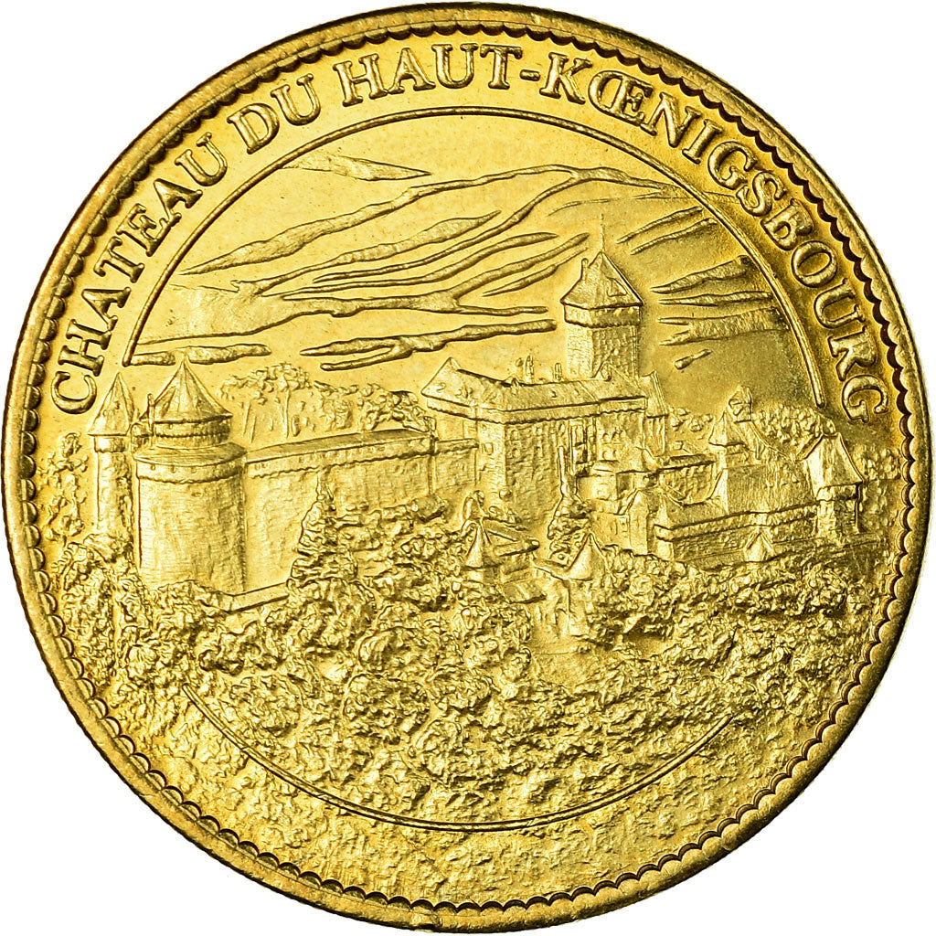 France, Token, Touristic token, Orschwiller - Chateau du Haut-Koenigsbourh, Arts