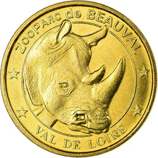 Francia, Token, Jetón turístico, Beauval - Zoo - Rhinocéros, Arts & Culture