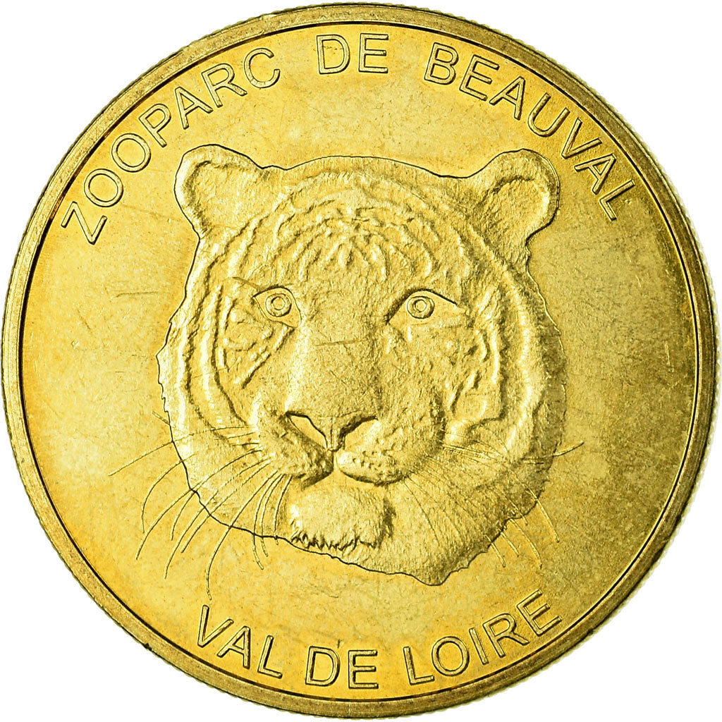 France, Token, Touristic token, Beauval - Zoo -Tigre, Arts & Culture, 2012