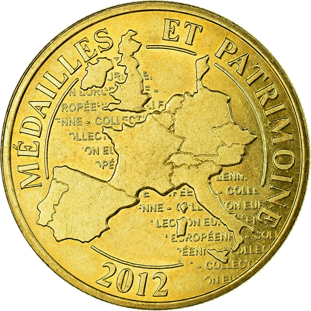 France, Token, Touristic token, Beauval - Zoo -Tigre, Arts & Culture, 2012