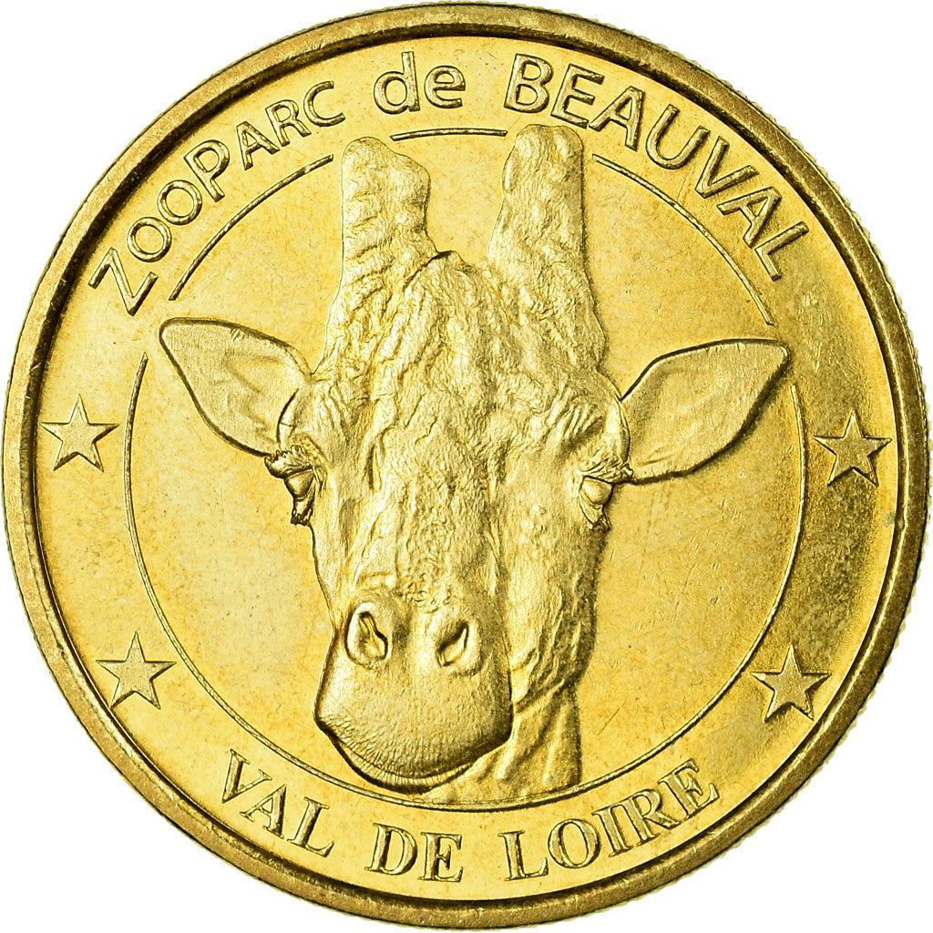 France, Token, Touristic token, Beauval - Zoo - Girafe, Arts & Culture