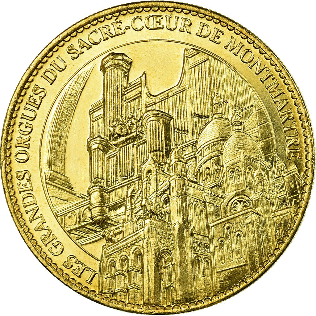 France, Token, Touristic token, Paris - Basilique du Sacré-Coeur n°4, Arts &