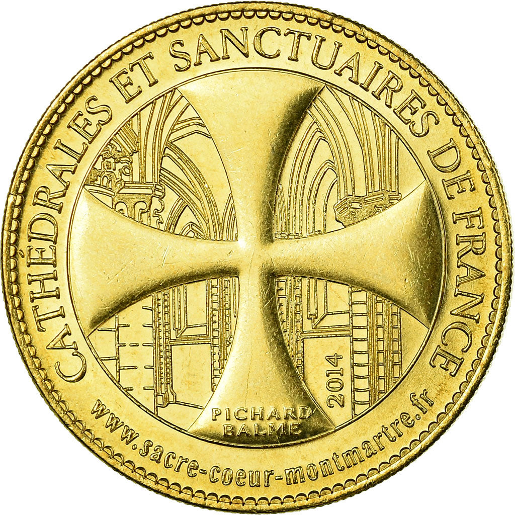 France, Token, Touristic token, Paris - Basilique du Sacré-Coeur n°4, Arts &