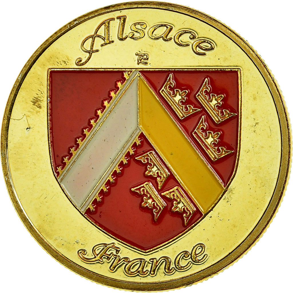 France, Token, Touristic token, Alsace - La cigogne d'Alsace, Arts & Culture