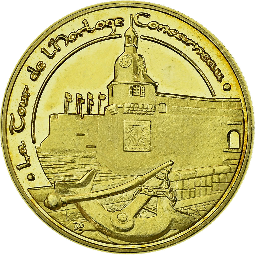 France, Token, Touristic token, Concarneau - La tour de l'horloge, Arts &