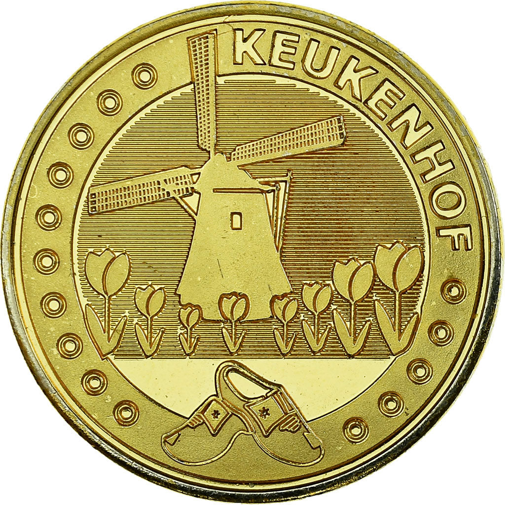 Netherlands, Token, Tourist Token, Keukenhof, Arts & Culture, VF(30-35)