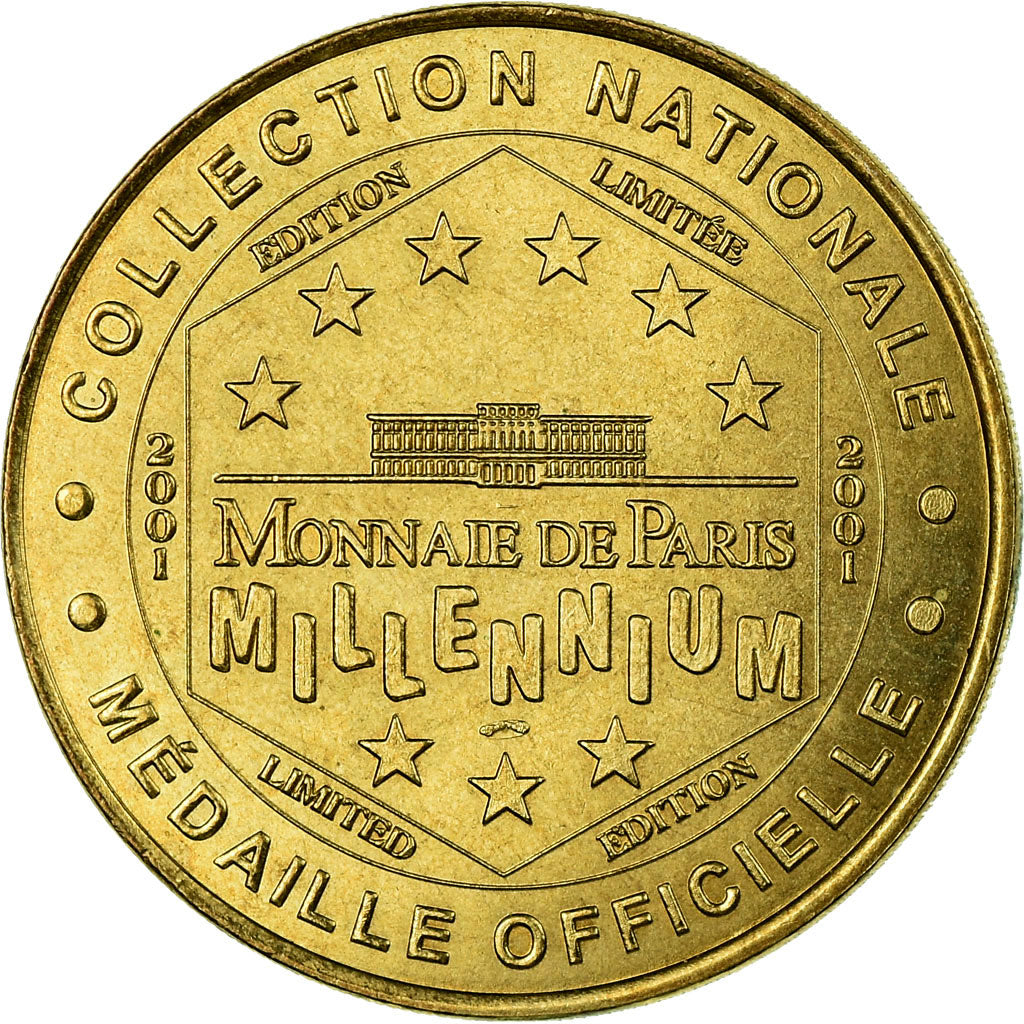 Francia, Token, Jetón turístico, Angers - Château n°1, Arts & Culture, 2001