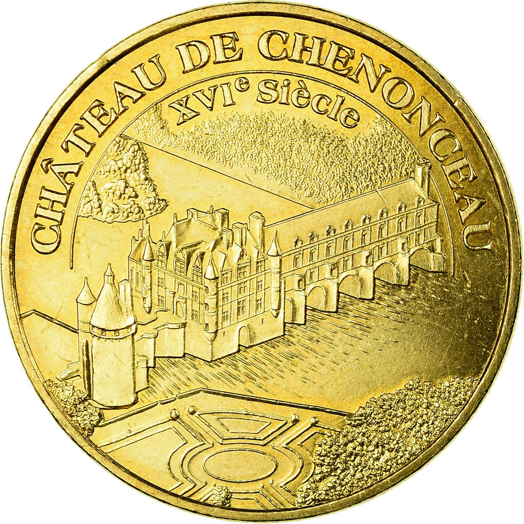 France, Token, Touristic token, Chenonceau -  Chateau n°3, Arts & Culture