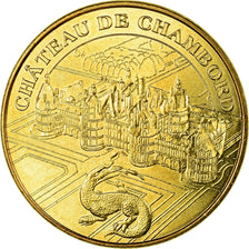 Francia, Token, Touristic token, 41/ Château de Chambord - Salamandre, Arts &