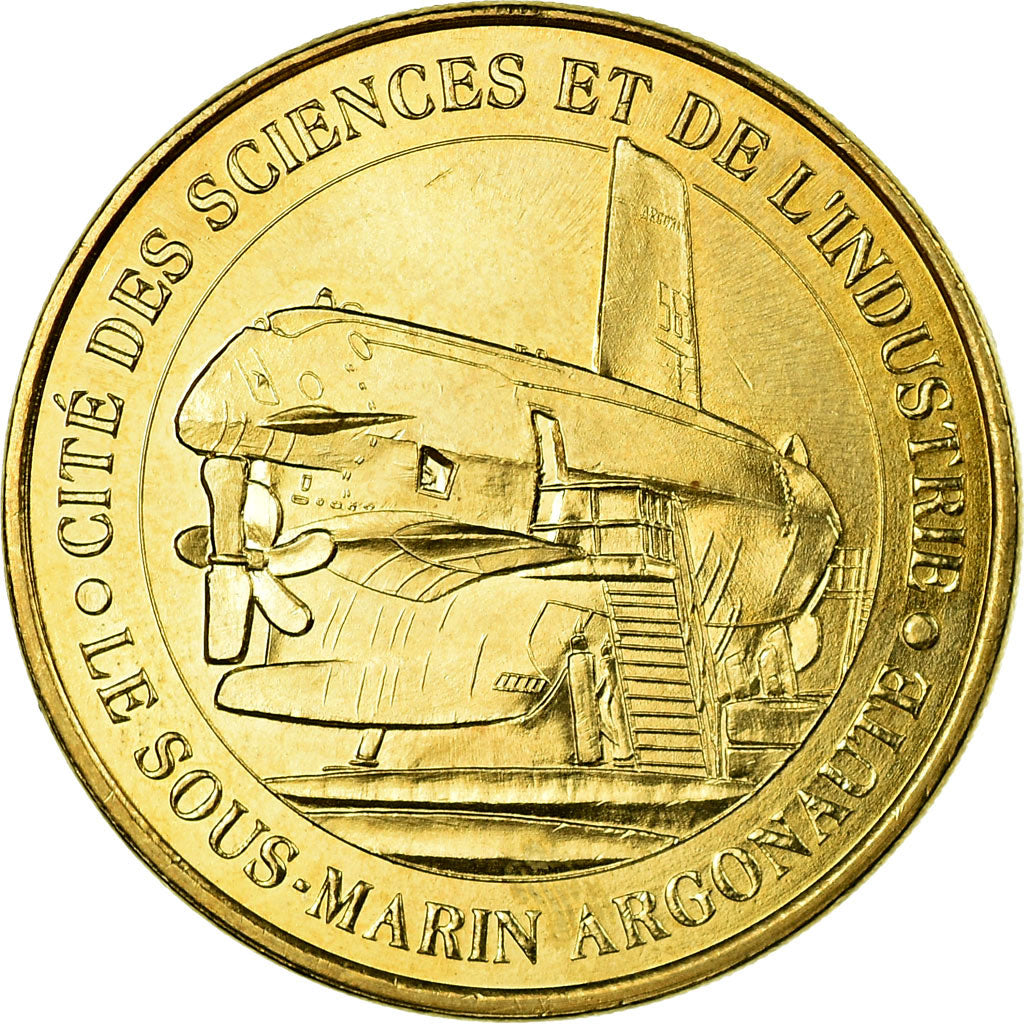 France, Token, Touristic token, Paris - Cité des Sciences  et de l'Industrie
