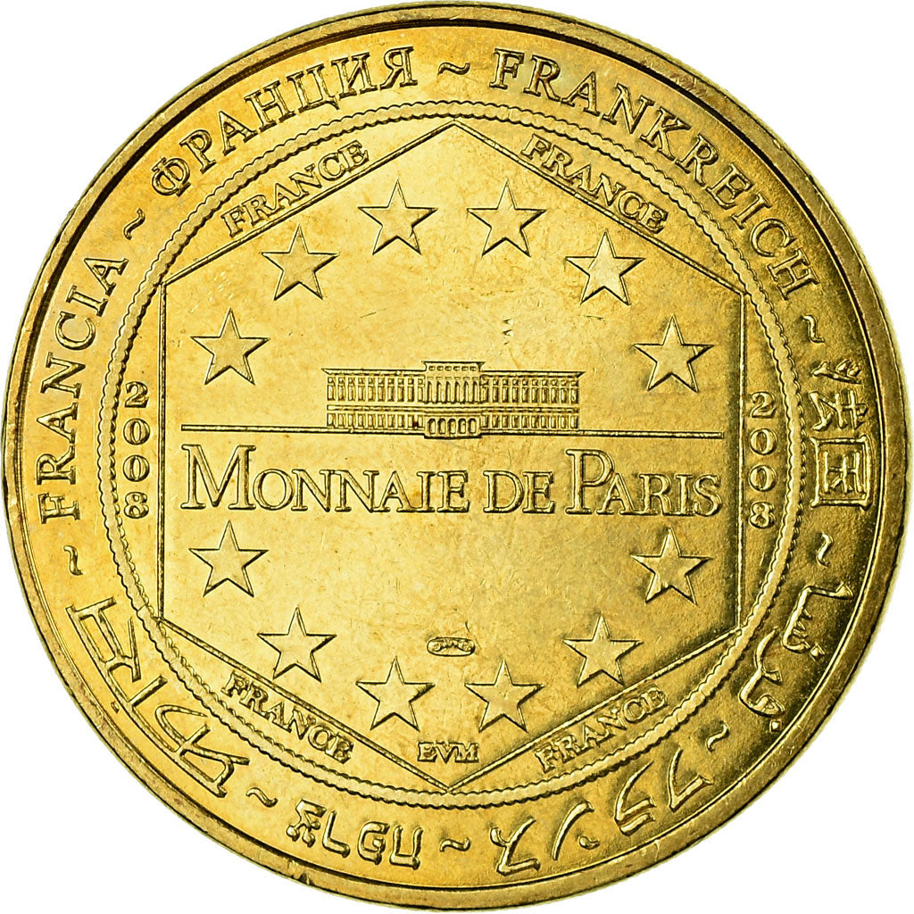 France, Token, Touristic token, Paris - Tour Eiffel n° 3 - les 5 monuments