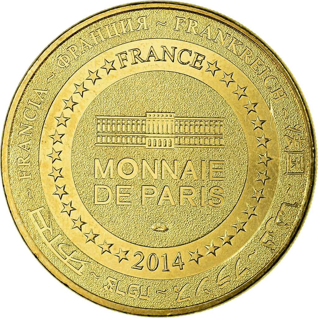 France, Token, Touristic token, Paris - Musée Grévin - Colonne Jackson, 2014