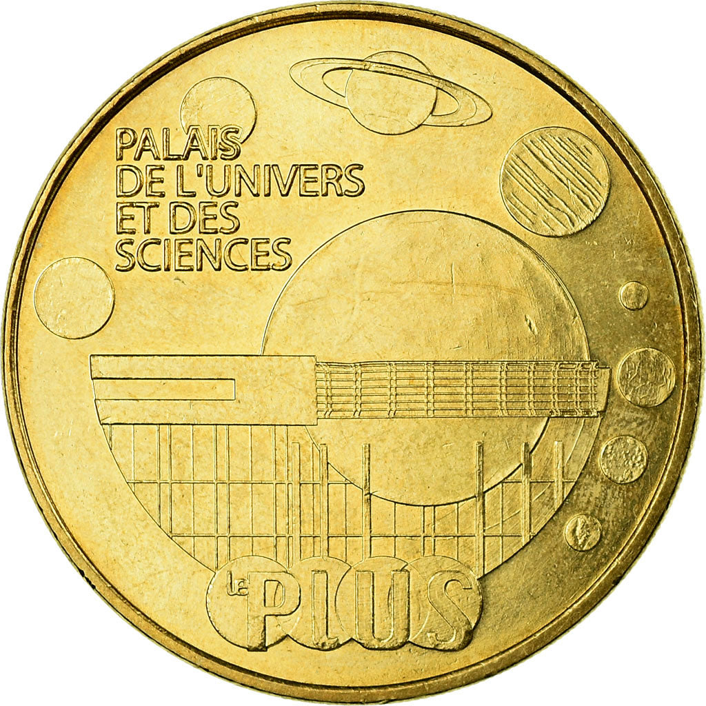 Francia, Token, Jetón turístico, Cappelle-La-Grande  -  Palais de l'Univers et