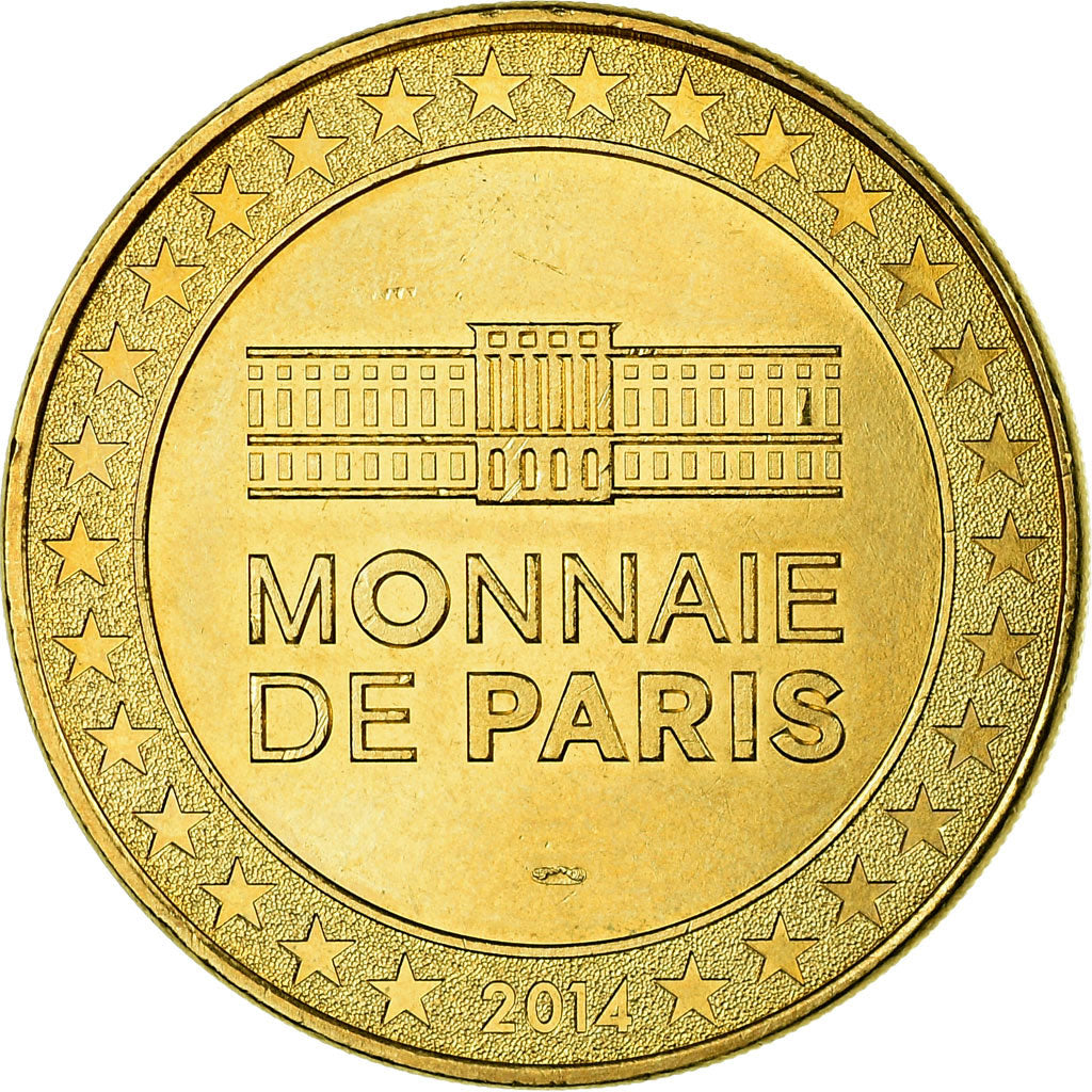 Francia, Token, Jetón turístico, Paris - Monnaie de Paris, 2014, MDP, EBC