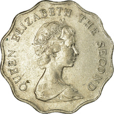 Moneta, Hong Kong, Elizabeth II, 2 Dollars, 1984, BB, Rame-nichel, KM:37