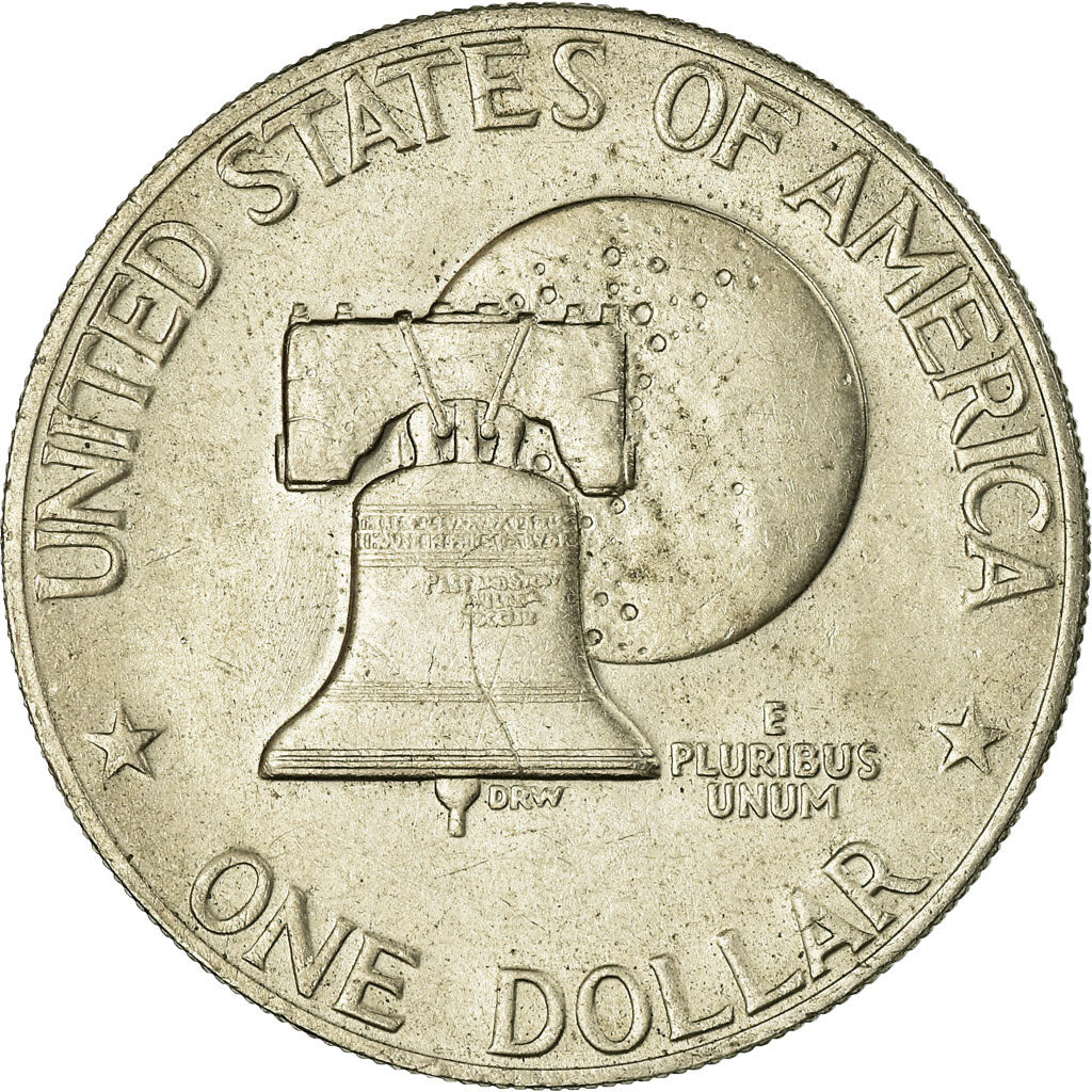Coin, United States, Eisenhower Dollar, Dollar, 1976, U.S. Mint, Philadelphia
