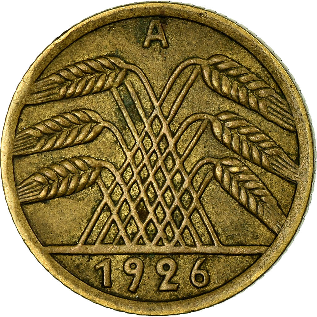 Coin, GERMANY, WEIMAR REPUBLIC, 5 Reichspfennig, 1926, Berlin, EF(40-45)