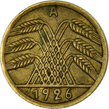 Coin, GERMANY, WEIMAR REPUBLIC, 5 Reichspfennig, 1926, Berlin, EF(40-45)
