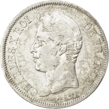 FRANCE, Charles X, 5 Francs, 1829, Paris, KM #728.1, EF(40-45), Silver, Gadoury.