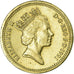 Coin, Great Britain, Elizabeth II, Pound, 1991, EF(40-45), Nickel-brass, KM:946