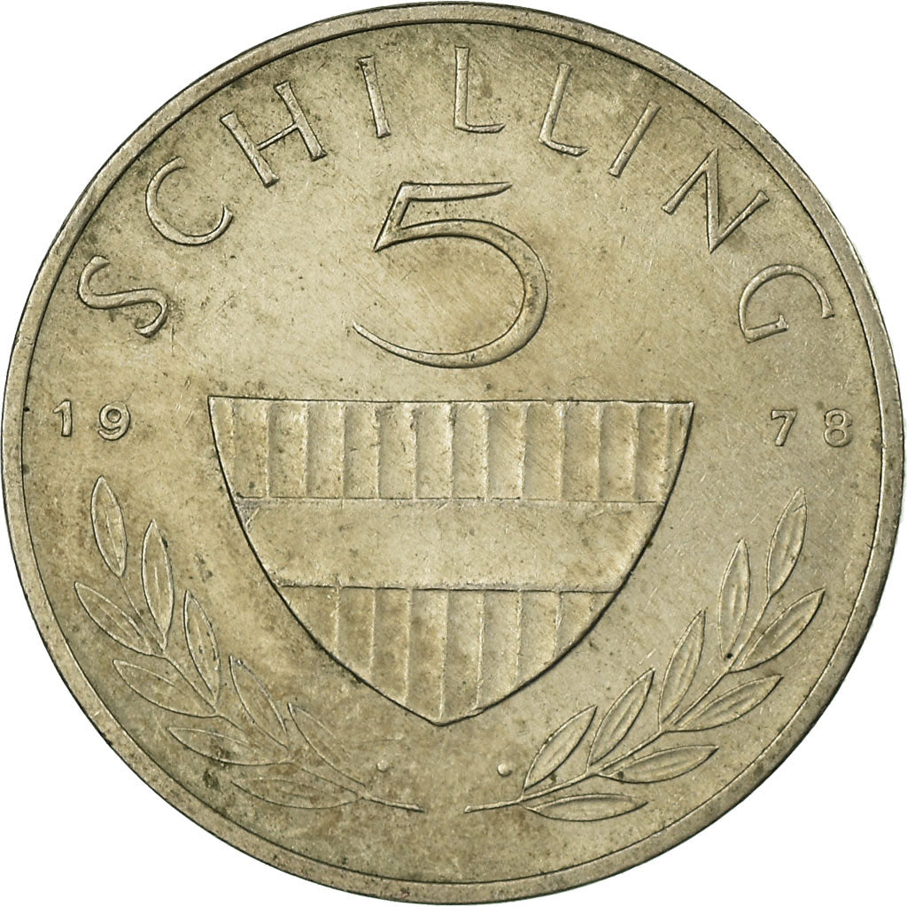 Moneta, Austria, 5 Schilling, 1978, MB+, Rame-nichel, KM:2889a