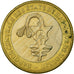 Coin, West African States, 500 Francs, 2003, Paris, EF(40-45), Bi-Metallic
