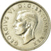 Coin, Great Britain, George VI, Florin, Two Shillings, 1941, AU(55-58), Silver