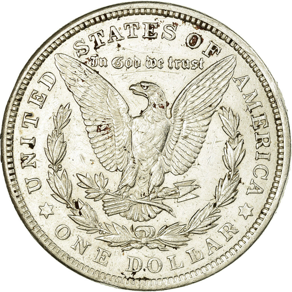 Coin, United States, Morgan Dollar, Dollar, 1921, U.S. Mint, Philadelphia