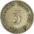 Monnaie, GERMANY - EMPIRE, Wilhelm II, 5 Pfennig, 1898, Berlin, TTB