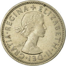 Coin, Great Britain, Elizabeth II, Shilling, 1962, AU(55-58), Copper-nickel