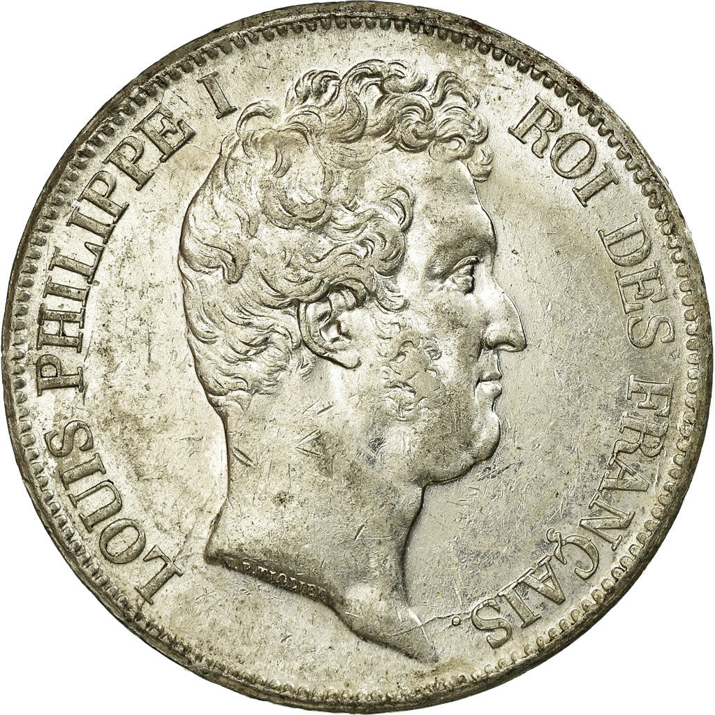 Coin, France, Louis-Philippe, 5 Francs, 1830, Lille, MS(60-62), Silver
