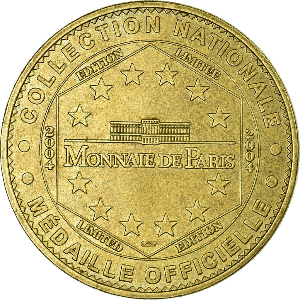 Francia, Token, Jetón turístico, Rouen - Cathédrale, 2004, MDP, EBC, Aluminio