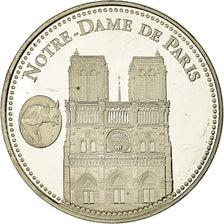 France, Medal, Paris - Cathédrale Notre Dame de Paris, MS(65-70), Copper-nickel