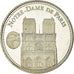 France, Medal, Paris - Cathédrale Notre Dame de Paris, MS(65-70), Copper-nickel