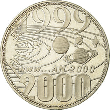France, Medal, Europa, Passage à l'An 2000, AU(55-58), Copper-nickel