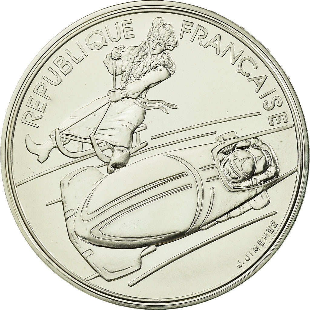 Coin, France, 100 Francs, 1990, Paris, ESSAI, MS(65-70), Silver, Gadoury:C9