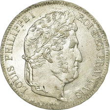 France, Louis-Philippe I, 5 Francs, 1832, Lille, Silver, AU(55-58), Gadoury:678
