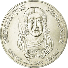 Coin, France, Clovis, 100 Francs, 1996, AU(55-58), Silver, KM:1180
