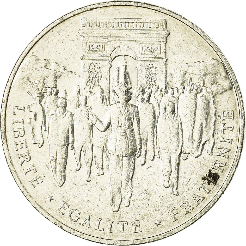 Coin, France, Libération de Paris, 100 Francs, 1994, EF(40-45), Silver
