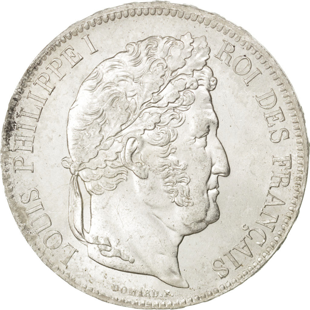 FRANCE, Louis-Philippe, 5 Francs, 1832, Lille, KM #749.13, MS(63), Silver,...