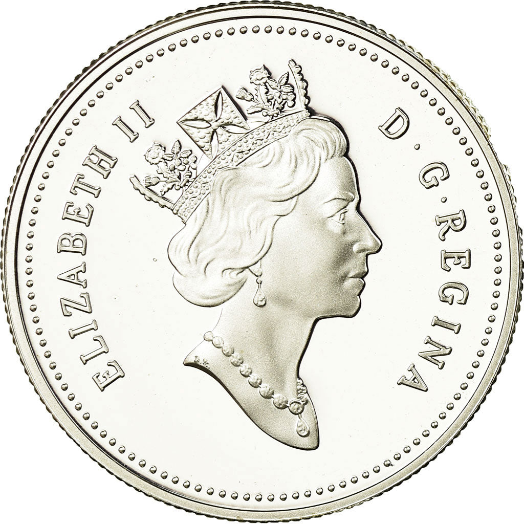 Coin, Canada, Elizabeth II, 50 Cents, 1996, Royal Canadian Mint, Ottawa, Proof