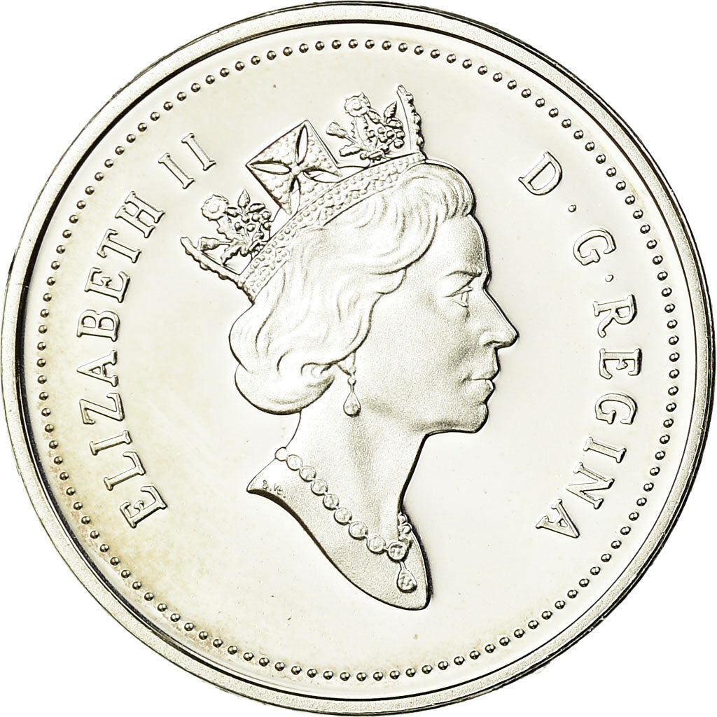 Coin, Canada, Elizabeth II, 5 Cents, 1996, Royal Canadian Mint, Ottawa, Proof