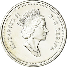 Coin, Canada, Elizabeth II, 5 Cents, 1996, Royal Canadian Mint, Ottawa, Proof