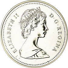 Coin, Canada, Elizabeth II, Dollar, 1989, Royal Canadian Mint, Ottawa
