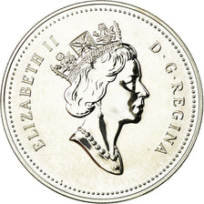 Coin, Canada, Elizabeth II, Dollar, 1992, Royal Canadian Mint, Ottawa