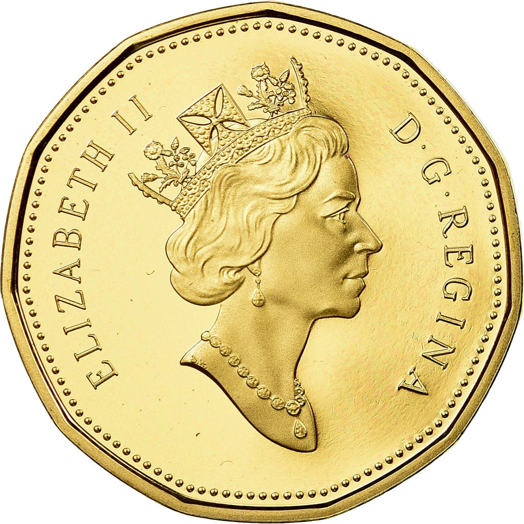 Coin, Canada, Elizabeth II, Dollar, 2000, Royal Canadian Mint, Ottawa, Proof