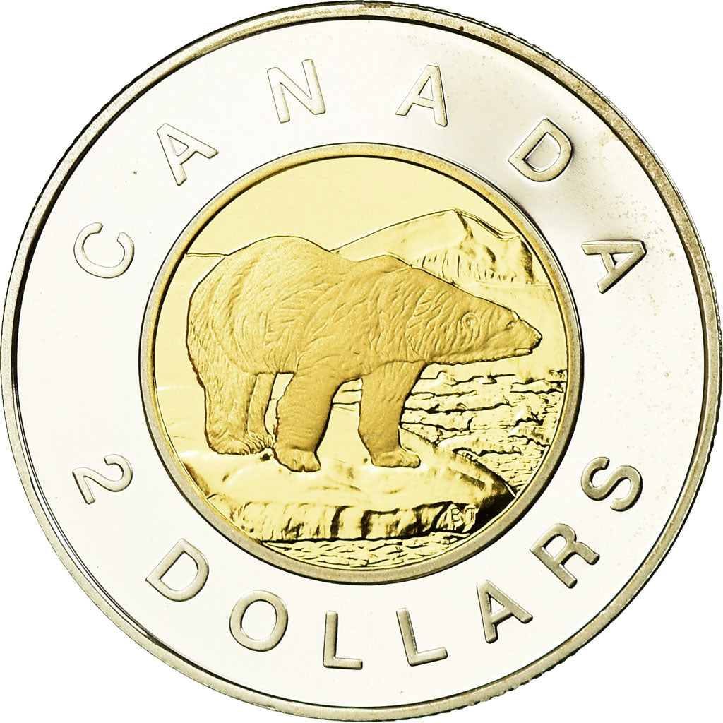 Coin, Canada, Elizabeth II, 2 Dollars, 2000, Royal Canadian Mint, Ottawa, Proof