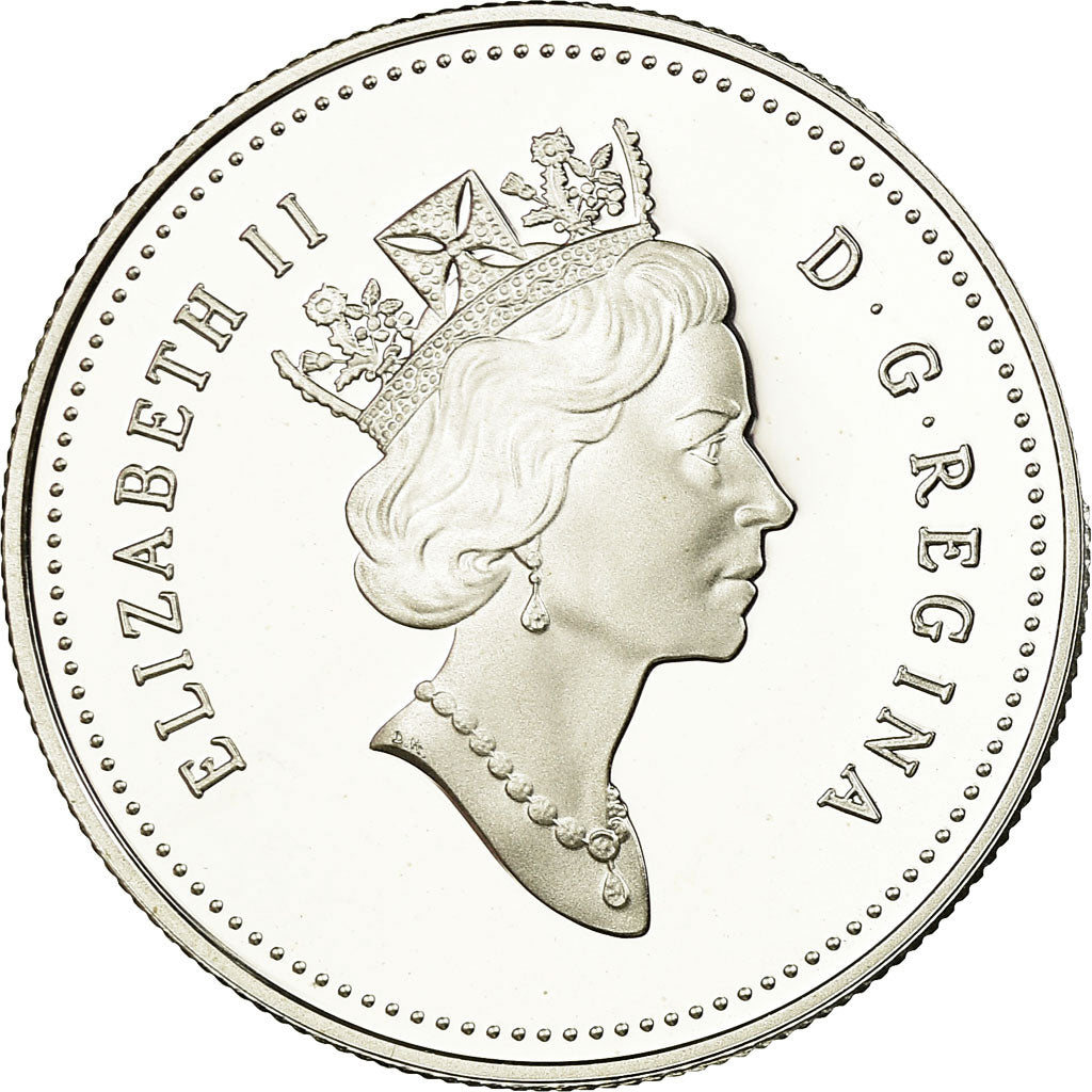 Coin, Canada, Elizabeth II, 50 Cents, 2000, Royal Canadian Mint, Ottawa, Proof