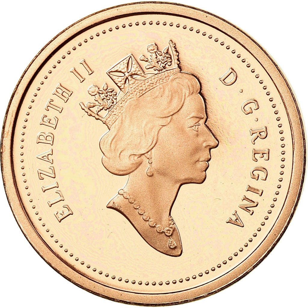 Moneta, Canada, Elizabeth II, Cent, 2000, Royal Canadian Mint, Ottawa, Proof