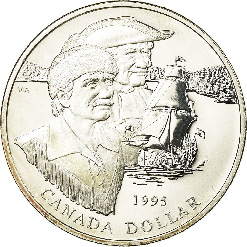 Moneta, Canada, Elizabeth II, Dollar, 1995, Royal Canadian Mint, Ottawa, Proof